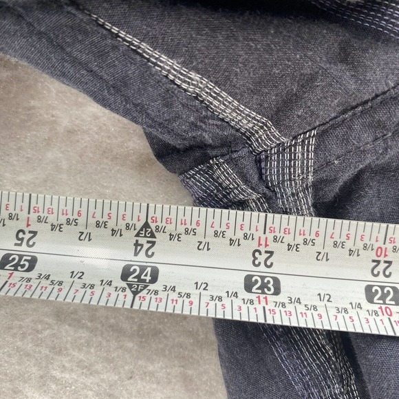 Ben Sherman Shirt Mens XL Button Up Long Sleeve Blue Striped - Picture 9 of 11